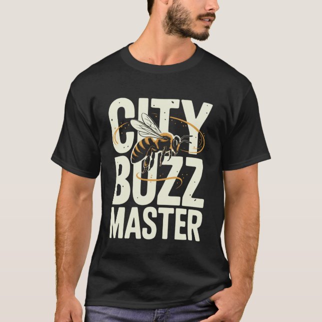 Camiseta Urban Beekeeper City Beekeeping (Anverso)