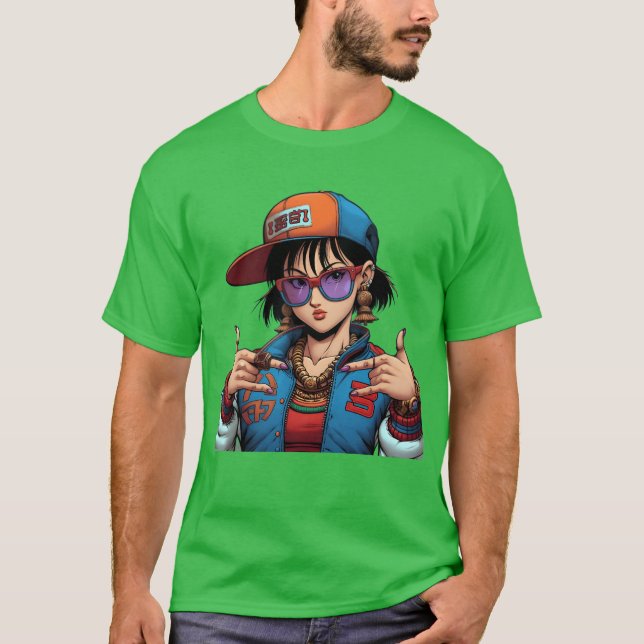 Camiseta Urban Chic Anime family (Anverso)