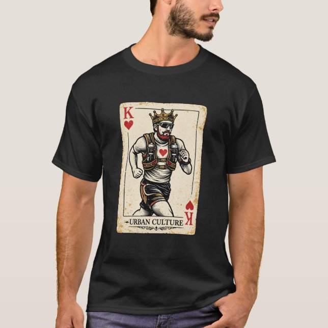 Camiseta Urban Culture Running - King Of Hearts (Anverso)