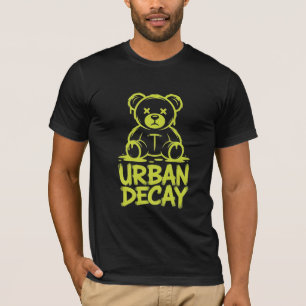 Camiseta Urban Decay Slime Teddy Edgy Neon Grunge