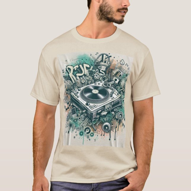 Camiseta Urban DJ Vibes Tee (Anverso)