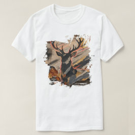 Camiseta Urban Drift Deer • Collage de Otoño Ropa Urbana
