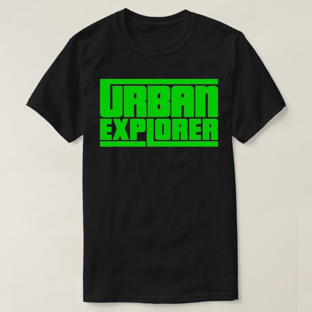 Camiseta Urban Eplorer  (Diseño del anverso)
