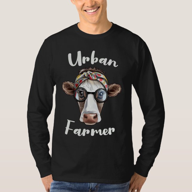 Camiseta Urban Farmer for Urban Farming with Homestead Gard (Anverso)