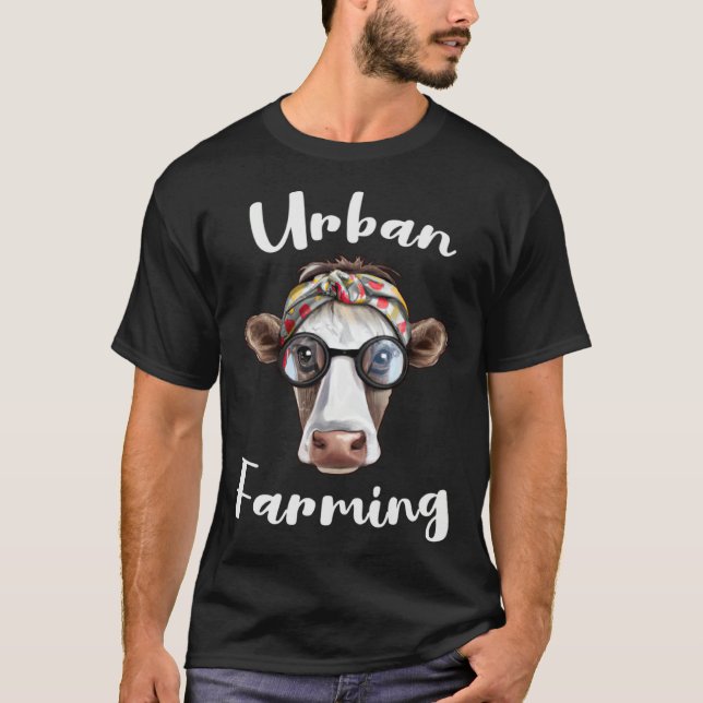 Camiseta Urban Farming for Urban Farmers with Homestead Gar (Anverso)