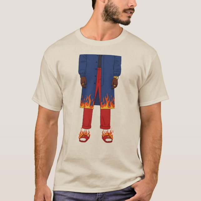 Camiseta Urban Flame Streetwear  (Anverso)