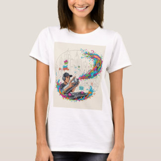 Camiseta Urban Graffiti DJ Soundwave