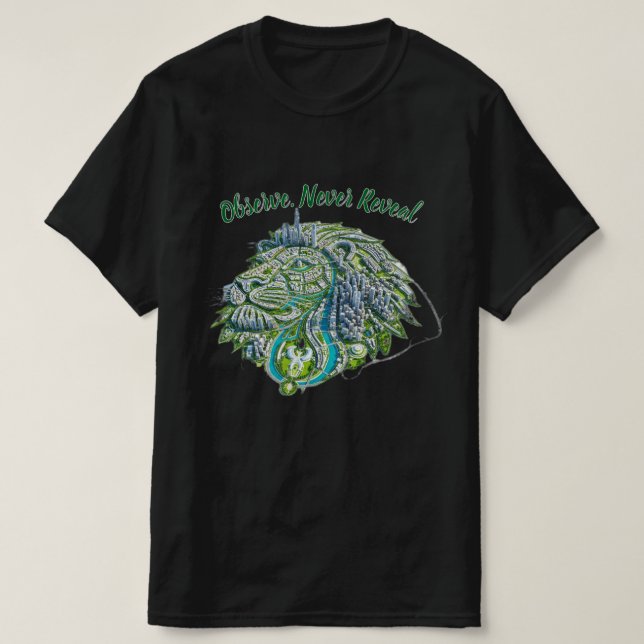 Camiseta Urban Lion City (Diseño del anverso)