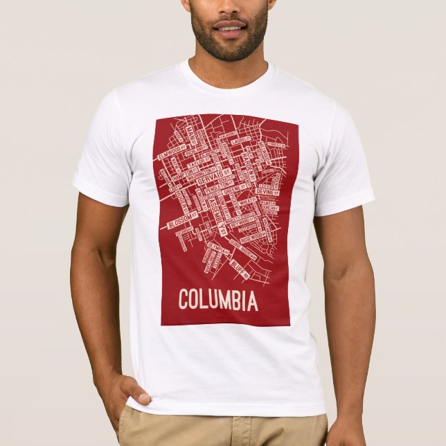 Camiseta Urban Rebel Sketch Tee – Columbia (Anverso)