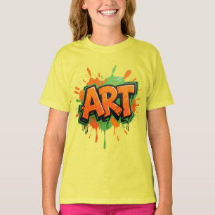 Camiseta Urban Splash Art Graffiti Pulso Expresión Callejer