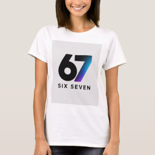 Camiseta Urban Streetwear 67 Six Seven Varsity Distorsionad