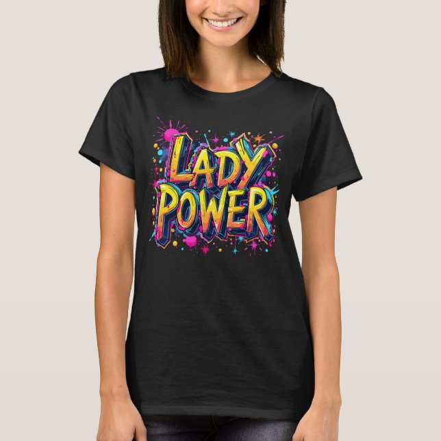 Camiseta Urban Vibes Lady Power (Anverso)