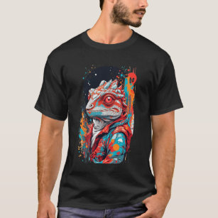 Camiseta Urban Wildlife Chameleon