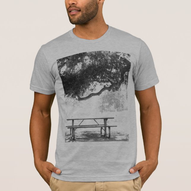 Camiseta urbana blanco y negro (Anverso)