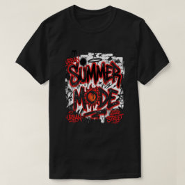 Camiseta urbana de graffiti de verano 2026