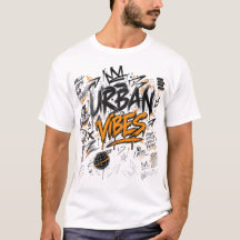 Camiseta Urbana de Graffiti Streetwear Vibes