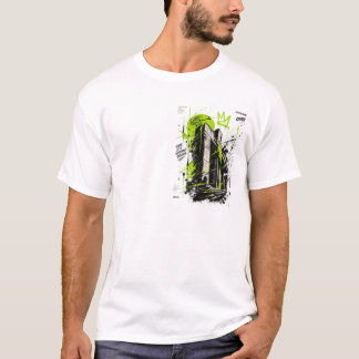 Camiseta urbana de grafismos