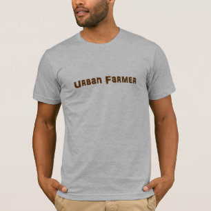 Camiseta urbana del granjero