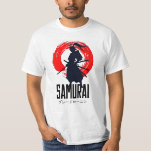 Camiseta Urbana del Guerrero – Cabeza de Samurái N
