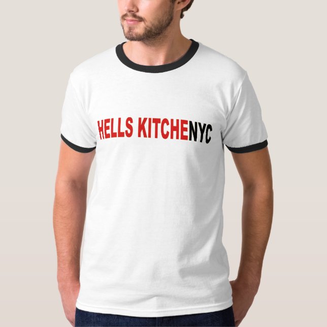 Camiseta urbana del hombre de la cocina de los (Anverso)