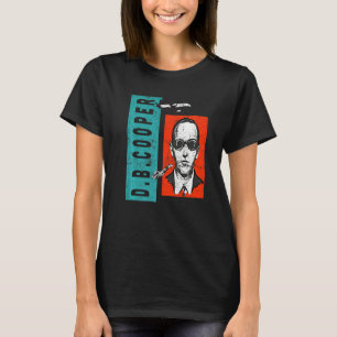 Camiseta Urbanidad Criptida Buscada D B Cooper Sketch