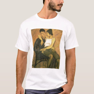 Camiseta Urbanite Couple, 1920 (aceite en lona)