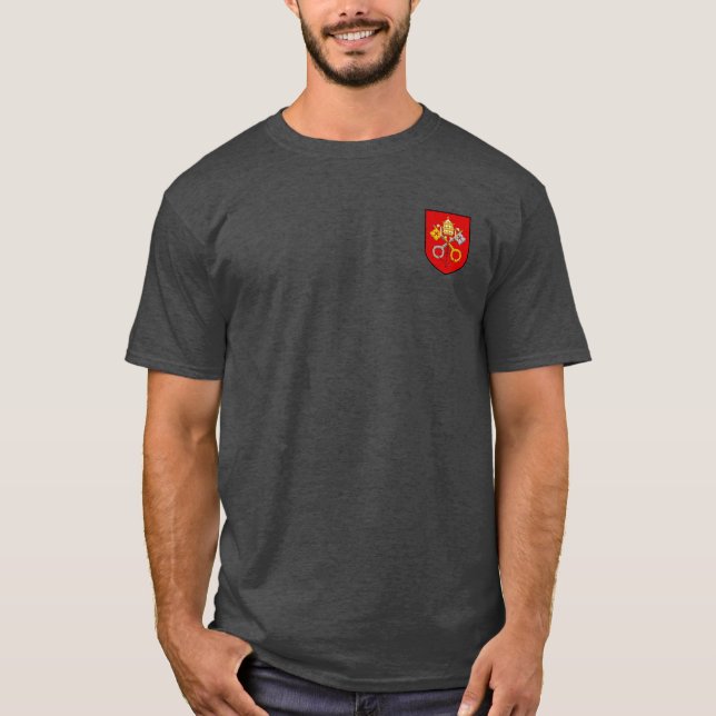 Camiseta Urbano II/camisa papal del escudo de armas de los (Anverso)