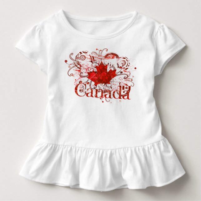 Camiseta Urbano sucio del día de Canadá (Anverso)
