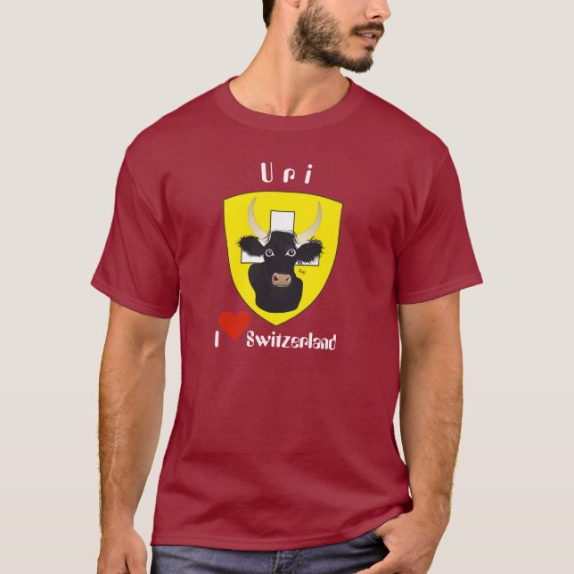 Camiseta Uri Suiza Suisse Svizzera Svizra Switzerland (Anverso)
