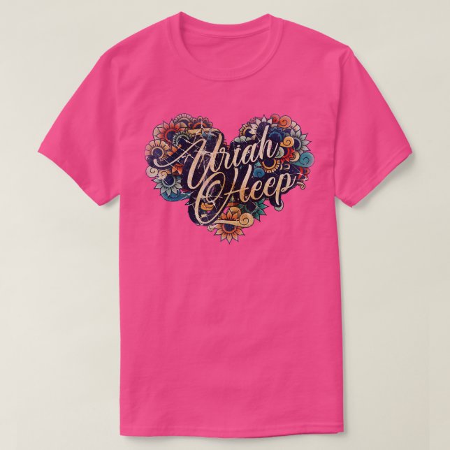 Camiseta Uriah Heep VIGNETTE COLOR ANTIGUO (Diseño del anverso)