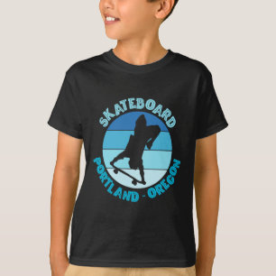 Camiseta urna de patinador de Portland Oregon Patinaje 3