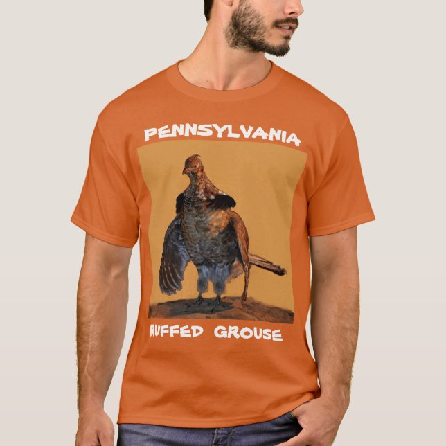 Camiseta Urogallo superado (Pennsylvania) (Anverso)