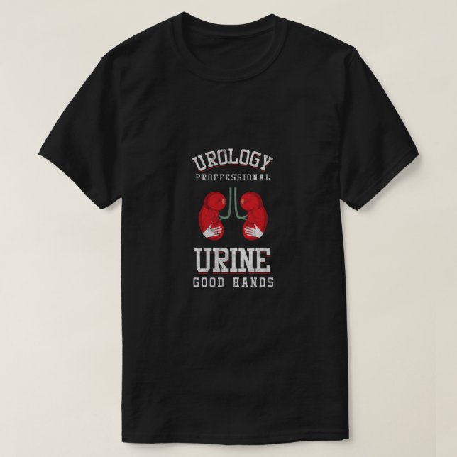 Camiseta Urología Orina Buenas Manos Urología Puns Urología (Diseño del anverso)