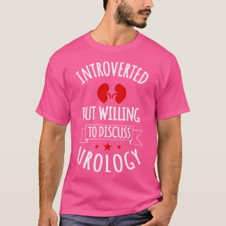Camiseta Urologista Introvertido Genitourinario Md Urinario