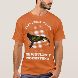 Camiseta Uromastyx lagartija mascota terrarium biología 8