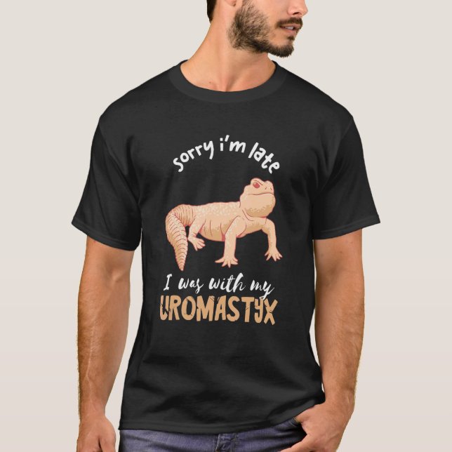 Camiseta Uromastyx Lo siento soy el desierto Agame Lizard R (Anverso)