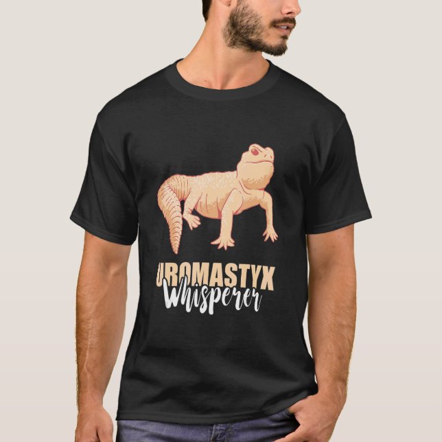 Camiseta Uromastyx Whisperer Mascota Reptile Lizard Uromast (Anverso)