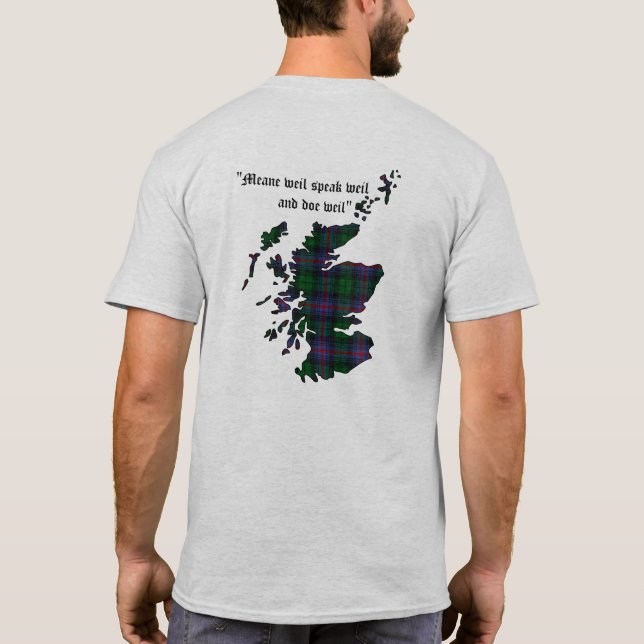 Camiseta Urquhart Clan Adulto (Reverso)