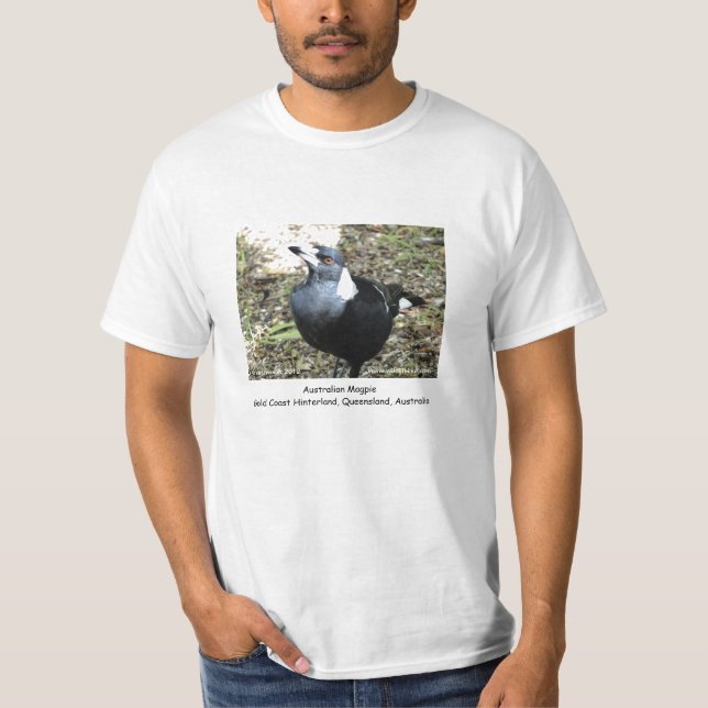 Camiseta Urraca australiana (Anverso)