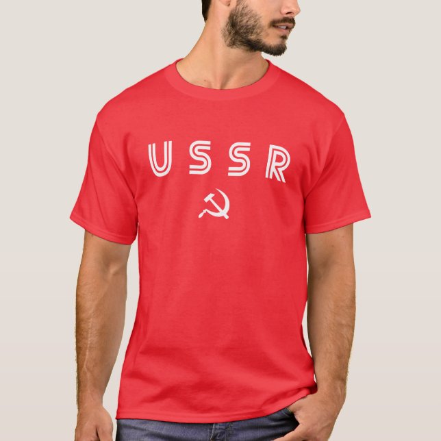 Camiseta URSS Retro (Anverso)