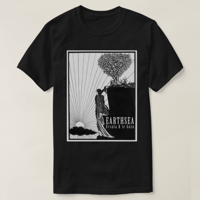 Camiseta Ursula K. Le Guin Earthsea Cycle Dragons Wizs S (Diseño del anverso)