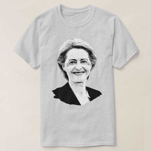 Camiseta Ursula von der Leyen (Diseño del anverso)