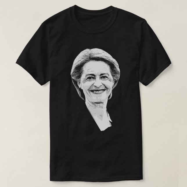 Camiseta Ursula von der Leyen (Diseño del anverso)
