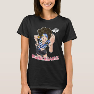 Camiseta Uruguay Chica inquebrantable en el patrimonio urug