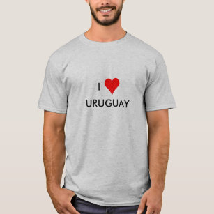 Camiseta uruguay de corazón