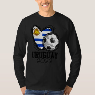 Camiseta Uruguay Fútbol Bandera Uruguaya Amor Orgullo País