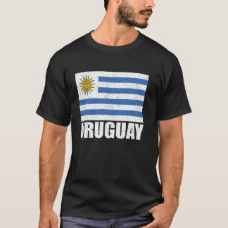Camiseta Uruguay: La bandera uruguesa es un recuerdo vintag