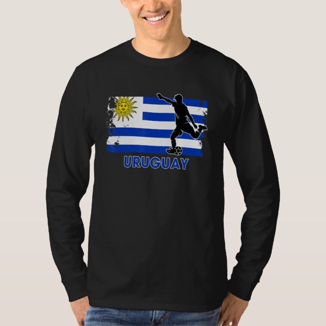 Camiseta Uruguay Soccer Fan   2022 National Football Team F (Anverso)