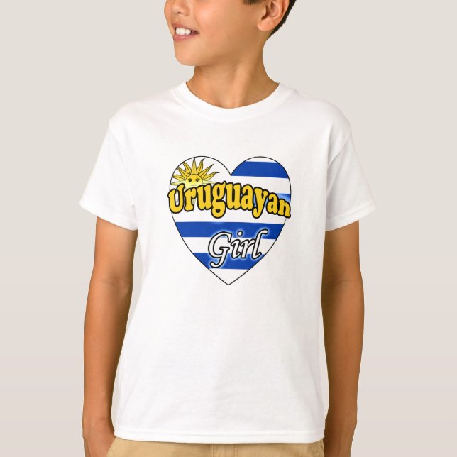 Camiseta Uruguayan Girl (Anverso)