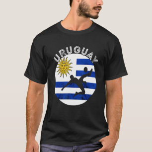 Camiseta Uruguayo futbolista se enorgullece de Uruguay